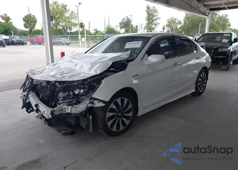 2015 Honda Accord Hybrid Touring z USA, uszkodzony, nr VIN 1HGCR6F78FA000598